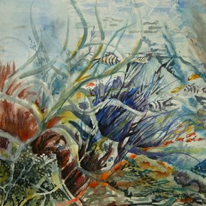 Snorkel-Revelation-Claire-Payne-Painting